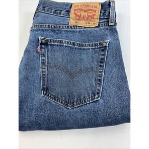 Levi's Men's 505 Blue Classic Denim Jeans Size 36 X 29